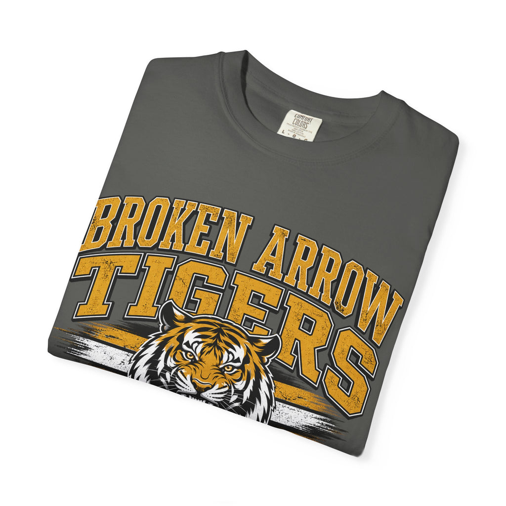 Broken Arrow Tigers Vintage Tiger Head T-Shirt