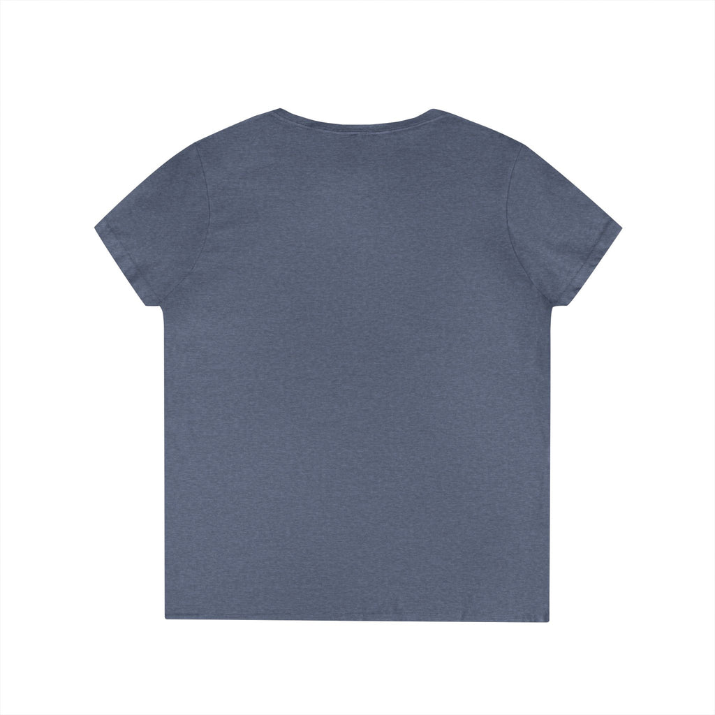 Emotion Faces V-Neck T-Shirt — "Regulation Not Expectation" Mental Health Tee