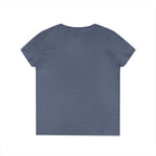 Emotion Faces V-Neck T-Shirt — "Regulation Not Expectation" Mental Health Tee