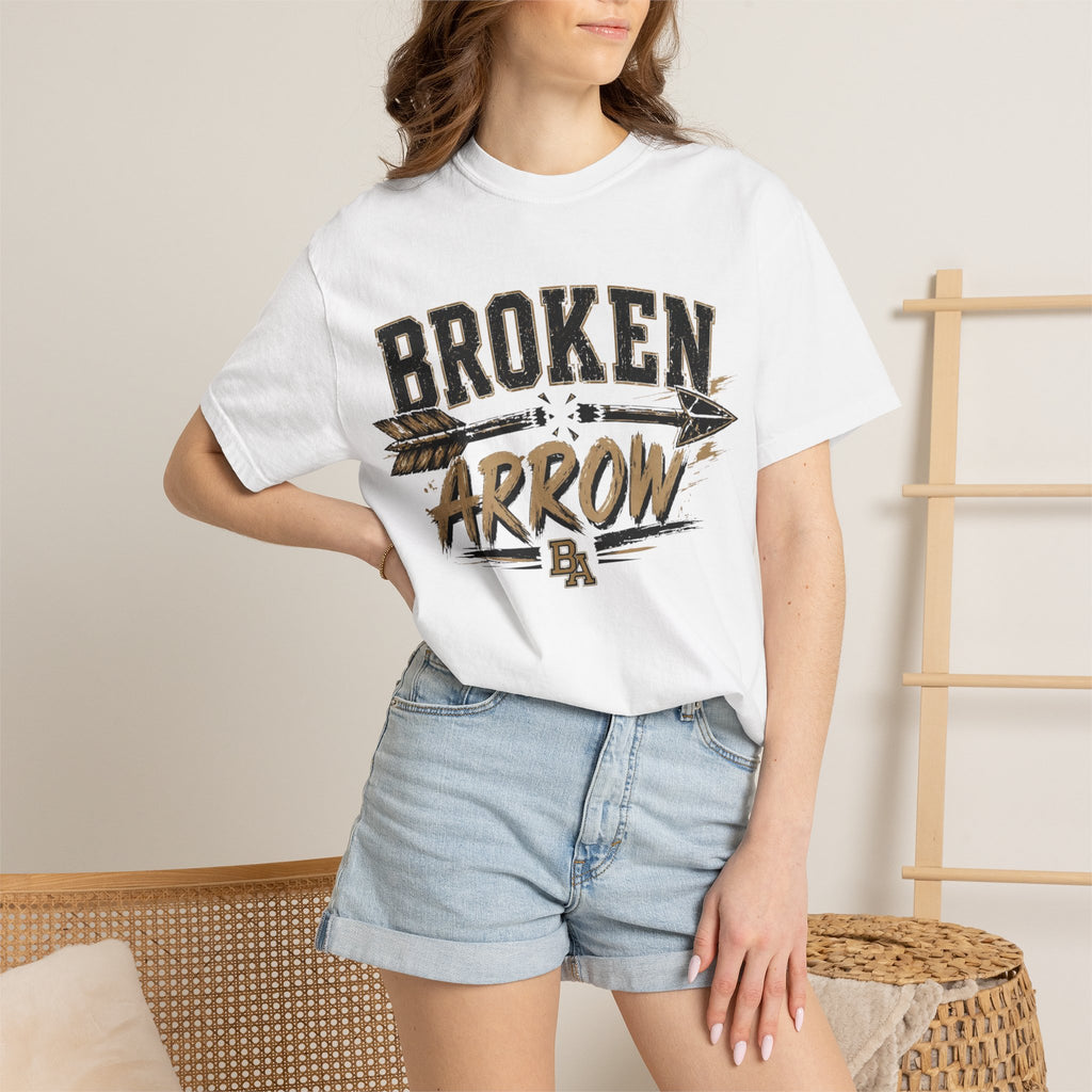 Broken Arrow Graphic T-Shirt — Rustic Arrow Logo Tee
