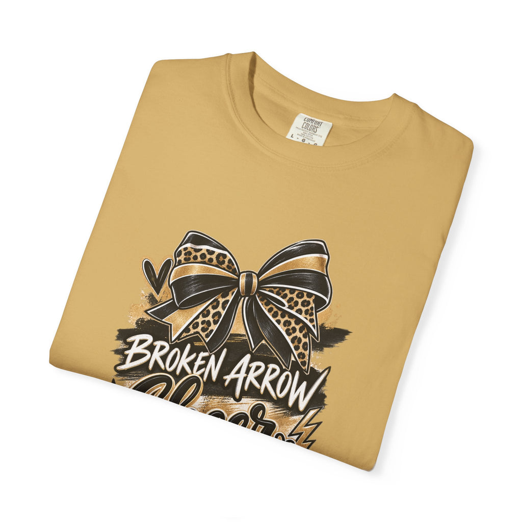 Broken Arrow Cheer T-Shirt — Pom, Megaphone & Bow Graphic
