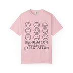 T-Shirt — "Regulation Before Expectation" Emotional Wellness Tee