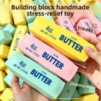 Building Block Squeeze Butter Stick Toy