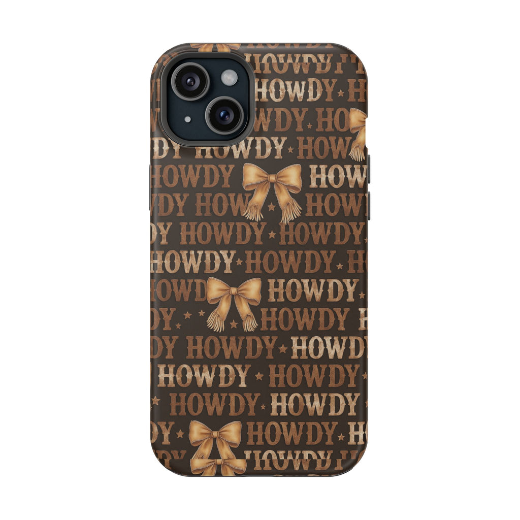 Howdy phone case