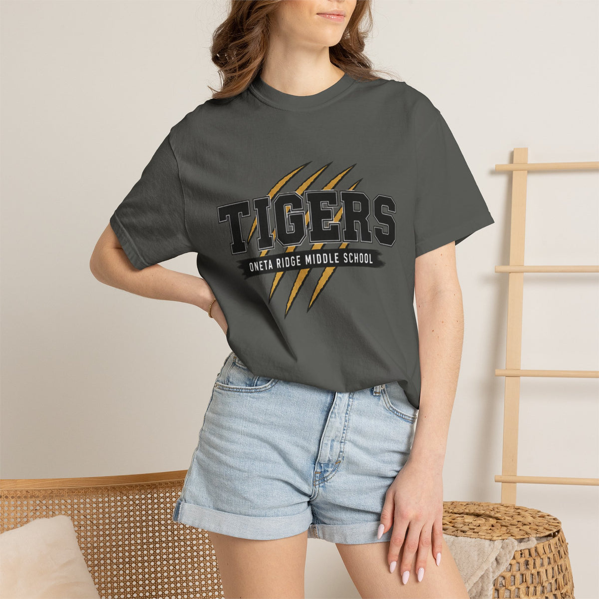 Tigers School T-Shirt — Bonita Ridge Middle School Spirit Tee