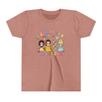 Youth Tee — "It's Okay to Be Different" Diverse Kids Graphic Shirt