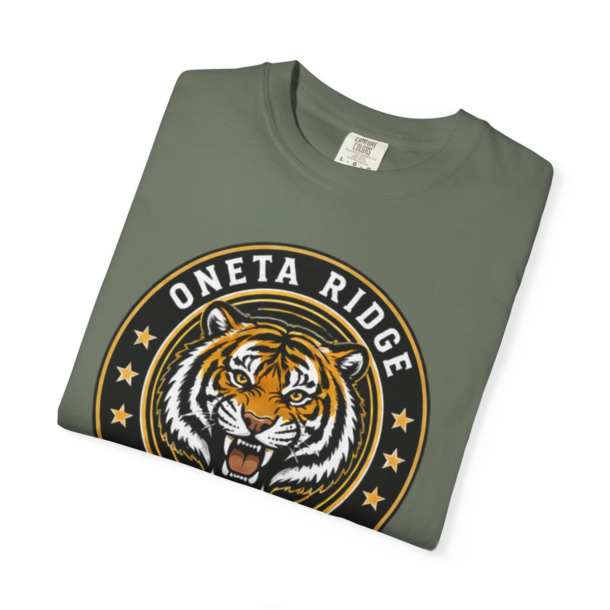 Oneta Ridge Middle School Tiger Logo T-Shirt