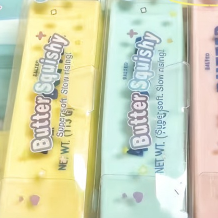 Building Block Squeeze Butter Stick Toy