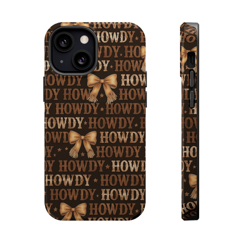Howdy phone case