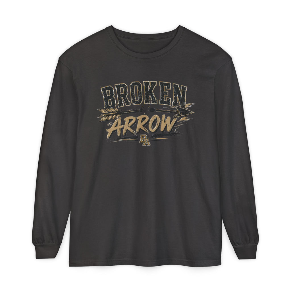 Broken Arrow Long Sleeve T-Shirt – Vintage Arrow Graphic