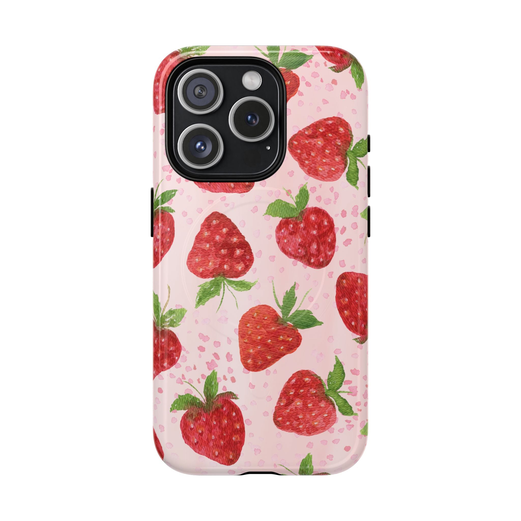 Strawberry Tough Magnetic Phone Cases