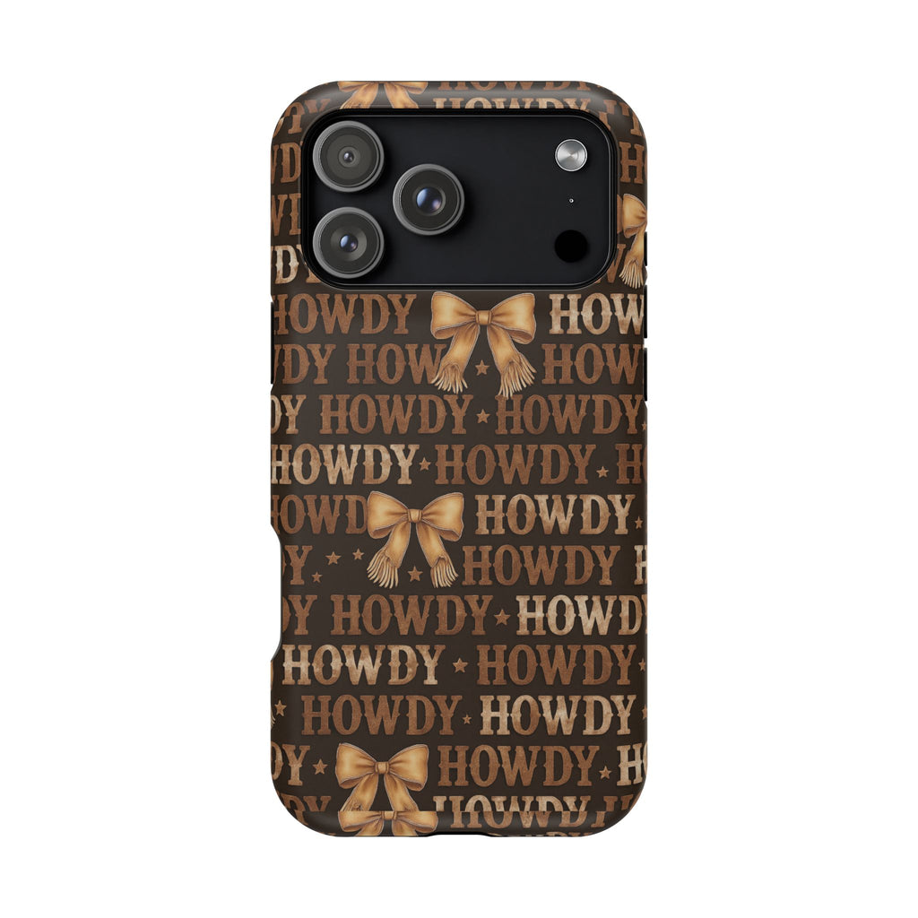 Howdy phone case