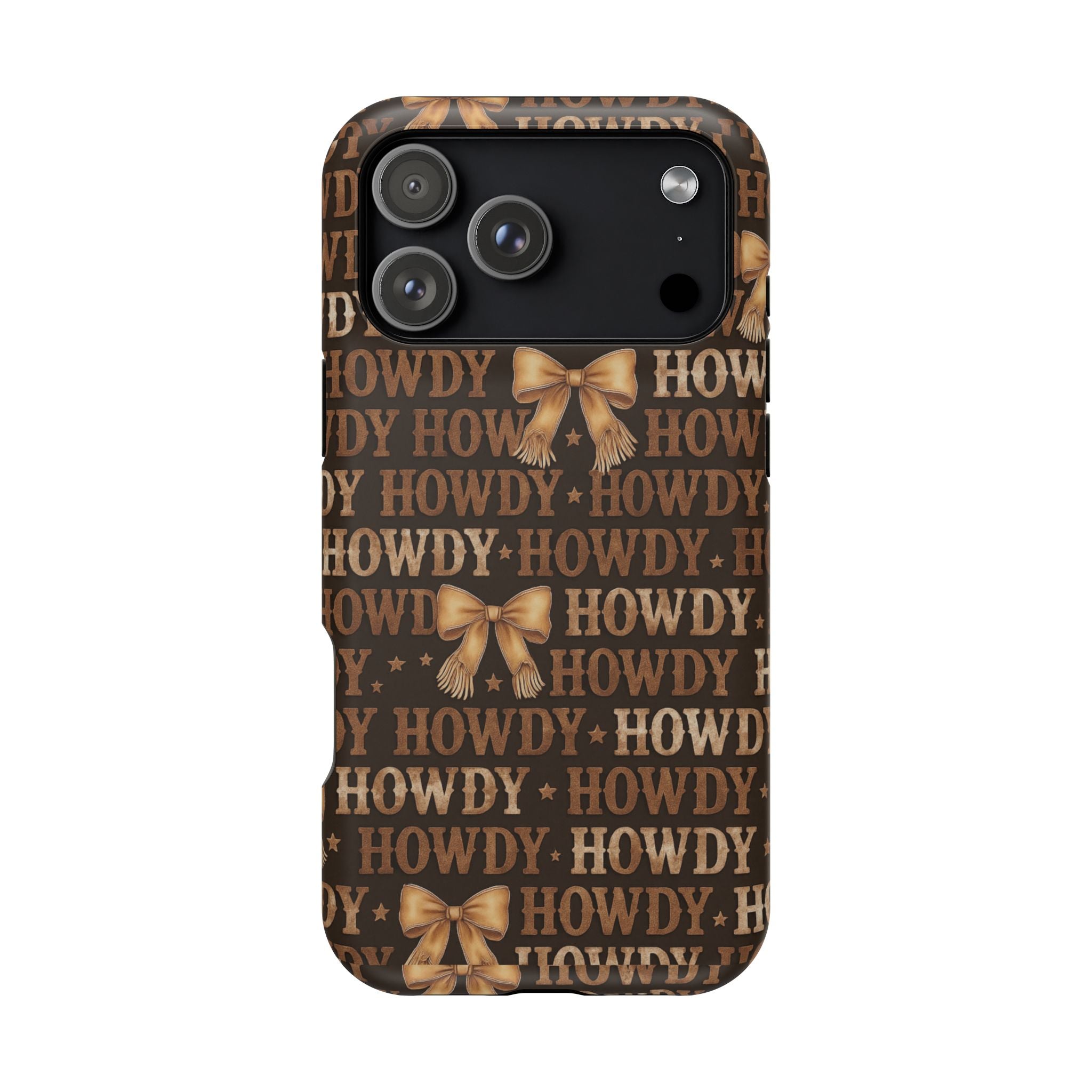 Howdy phone case