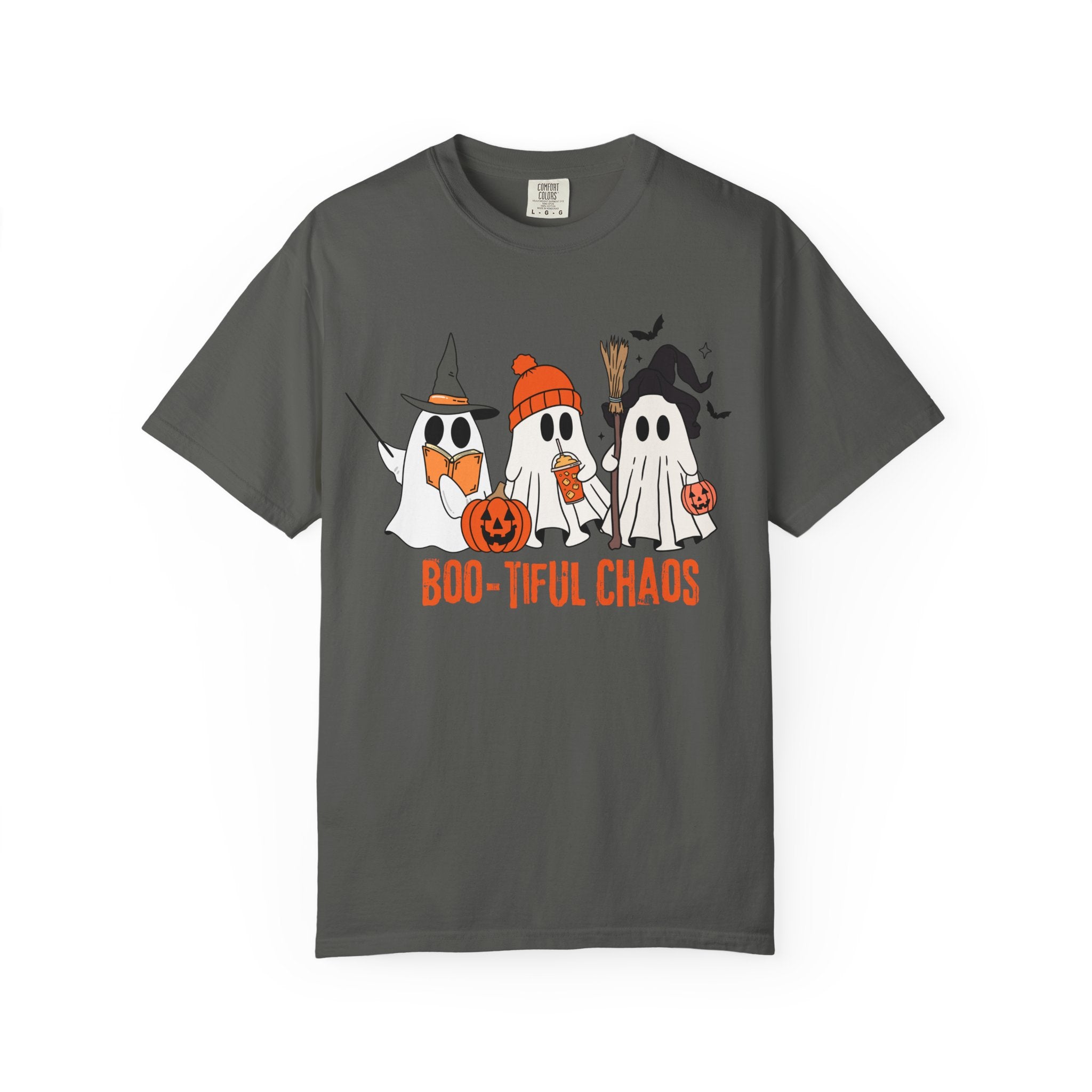 Halloween Ghost T-Shirt, Boo-tiful Chaos