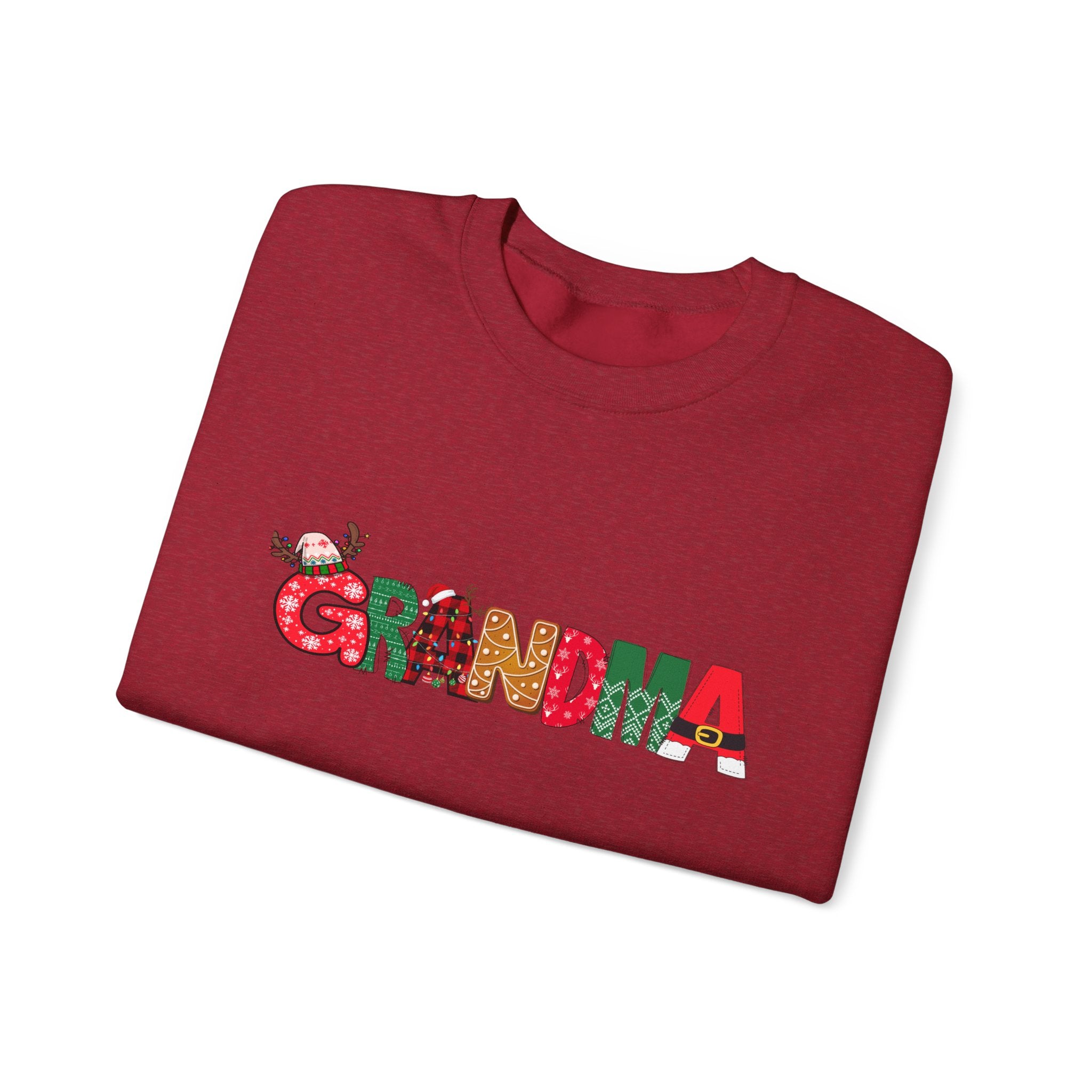 Festive Grandma Crewneck Sweatshirt