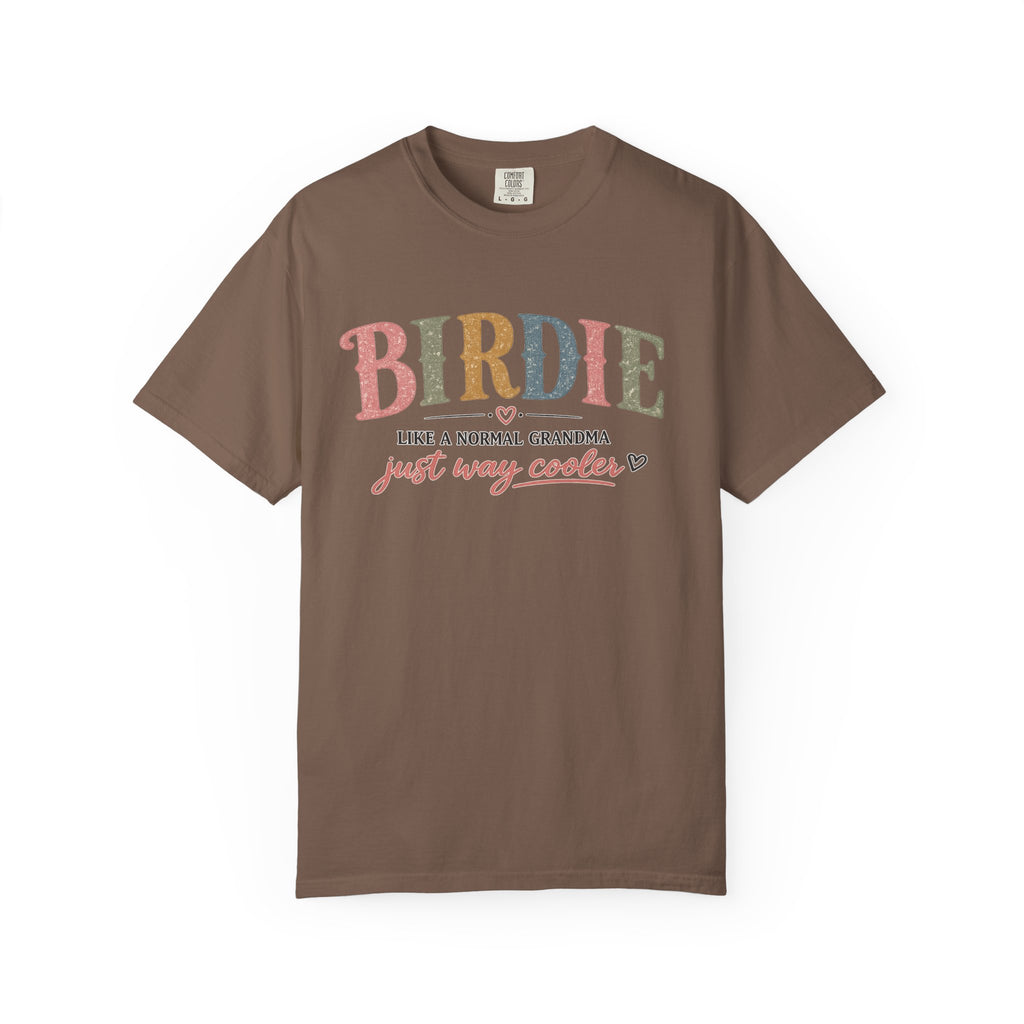 Birdie Grandma T‑Shirt — “Birdie like a normal grandma just way cooler” Vintage Style Tee