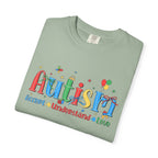 Autism Awareness T-Shirt — "Accept • Understand • Love" Colorful Puzzle Design