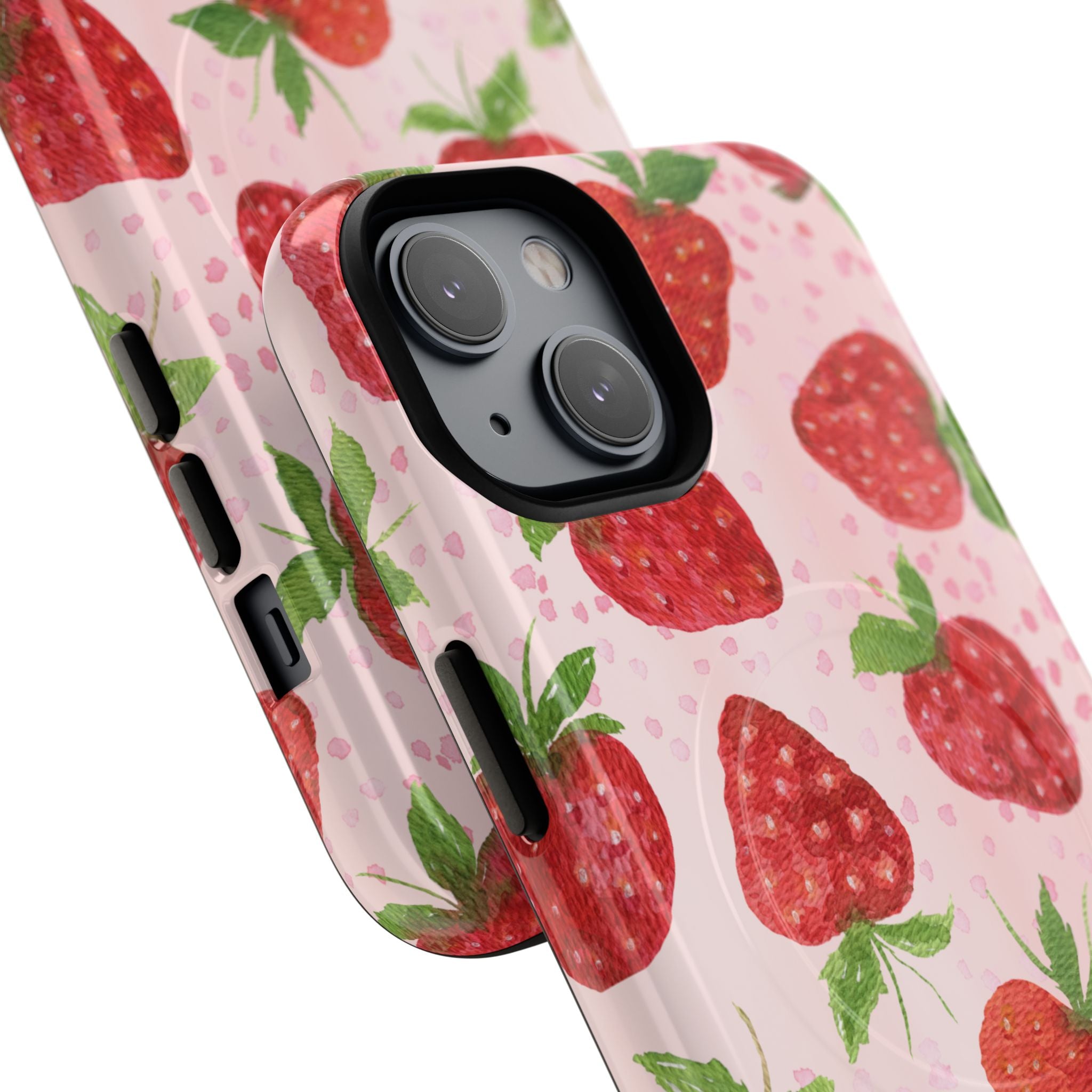 Strawberry Tough Magnetic Phone Cases