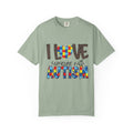 I Love Someone With Autism T-Shirt — Autism Awareness Puzzle Heart Tee