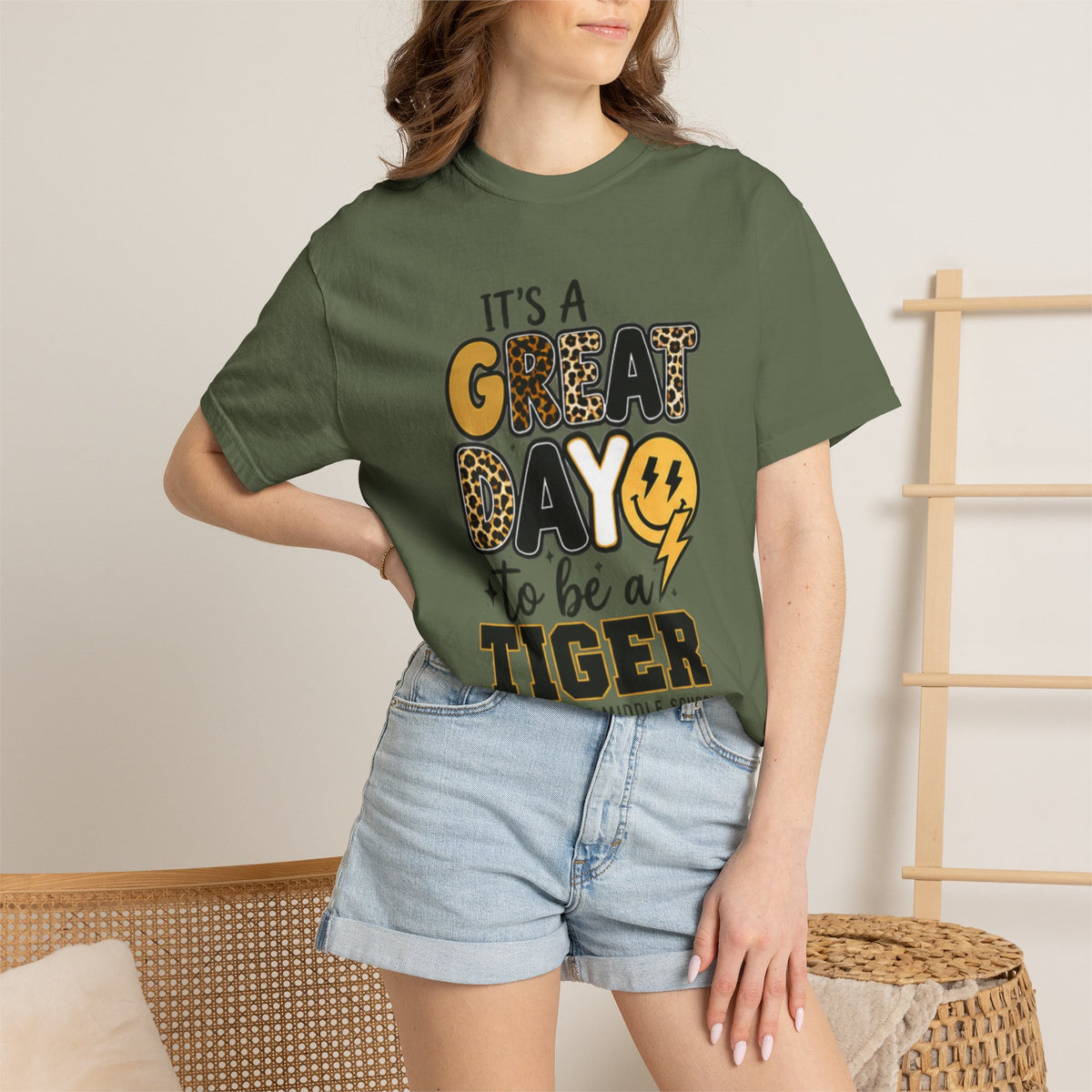 T-Shirt — "It's a Great Day to Be a Tiger" School Spirit Tee