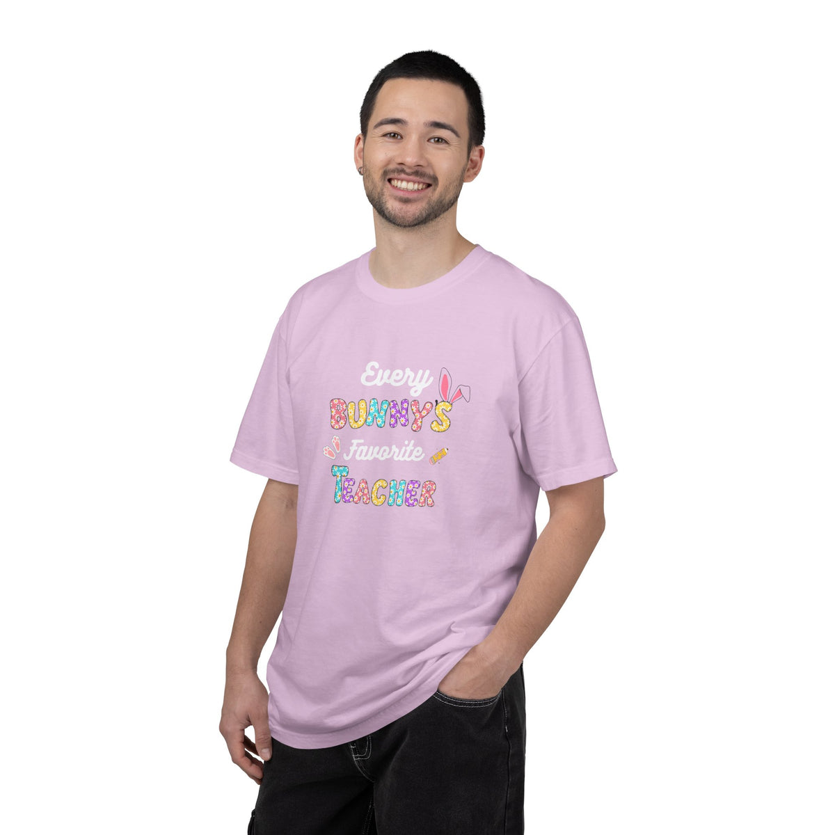 Copy of Every Bunny's Favorite Teacher T-Shirt, Unisex Tee for Bunny Lovers, Funny Gift, Easter Celebration, Casual Wear