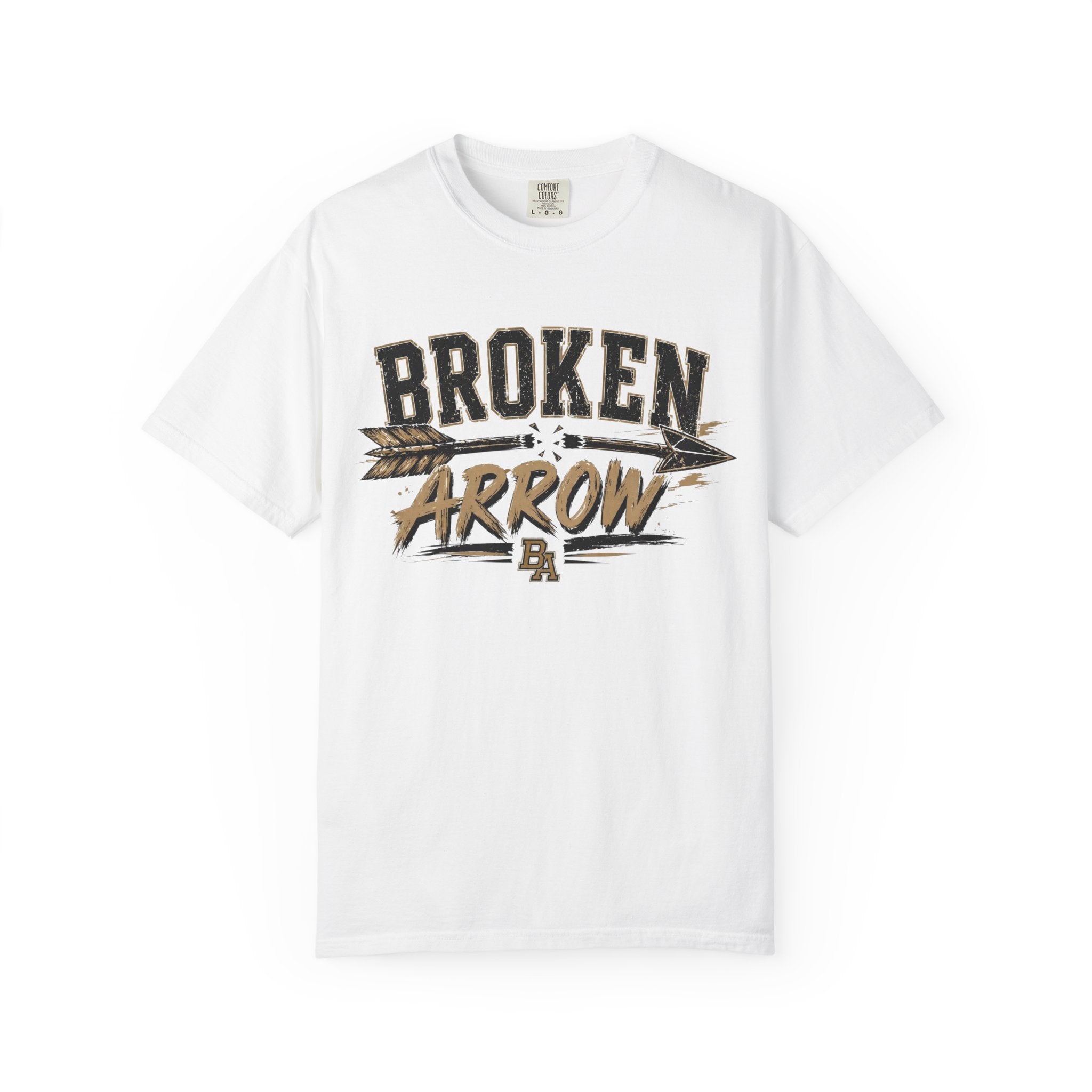 Broken Arrow Graphic T-Shirt — Rustic Arrow Logo Tee