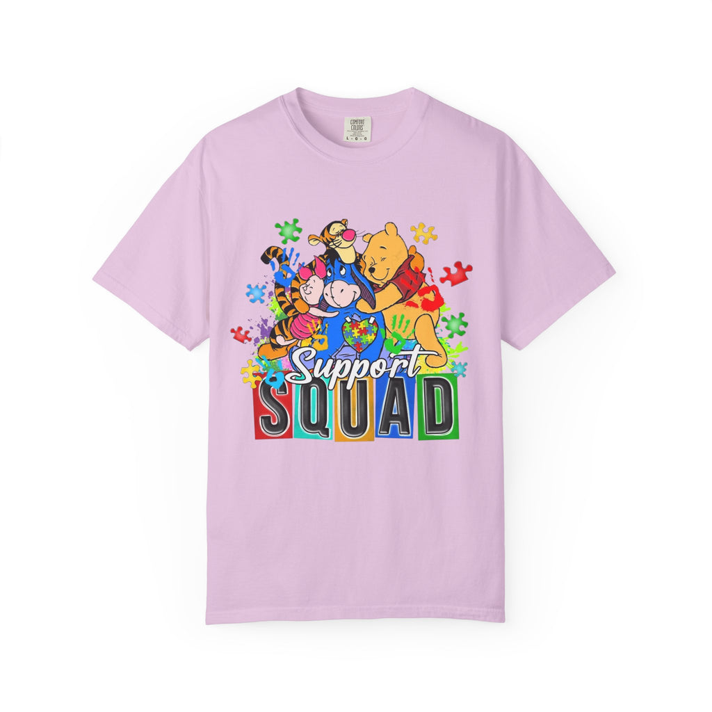 Support Squad T-Shirt — Winnie the Pooh Autism Awareness Tee