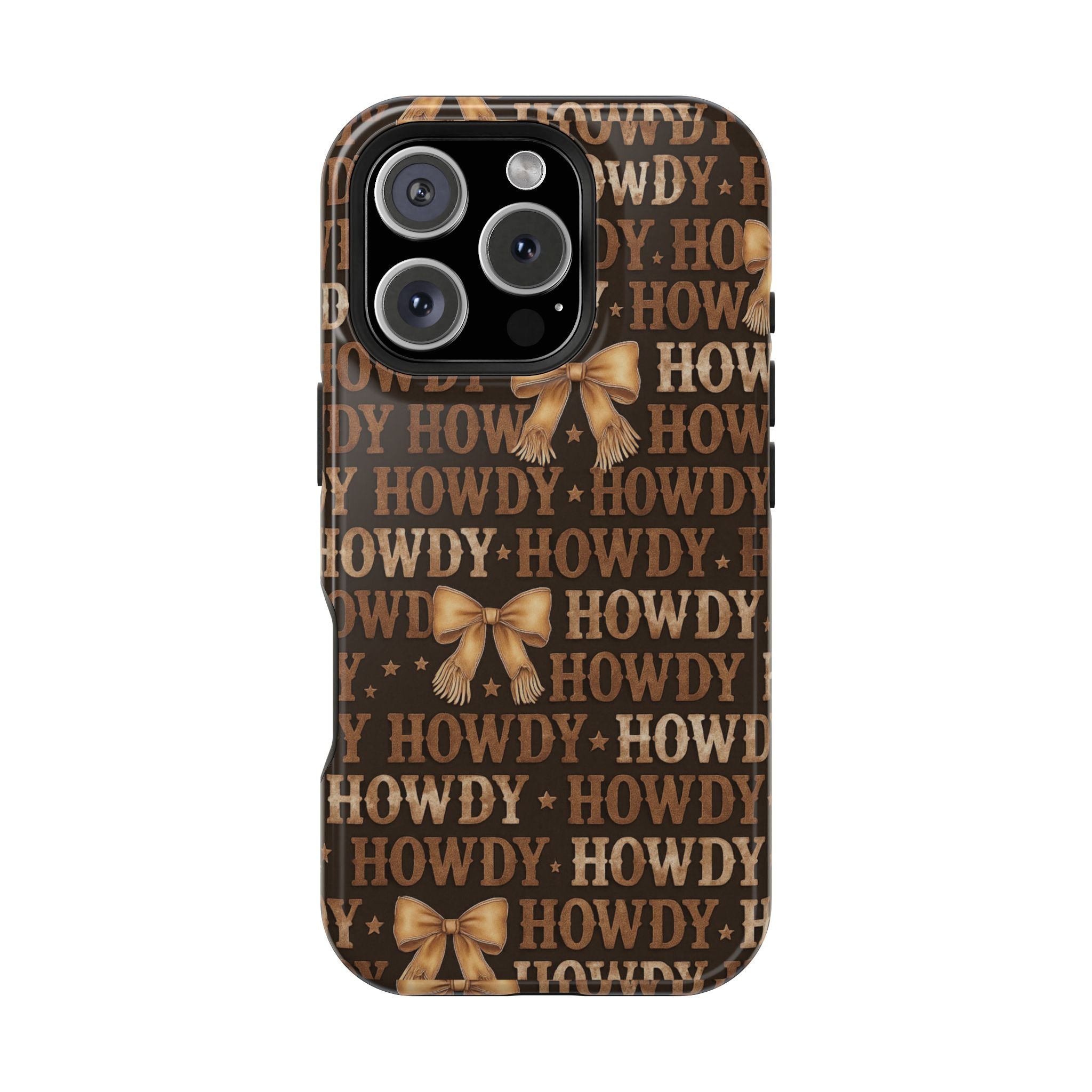 Howdy phone case