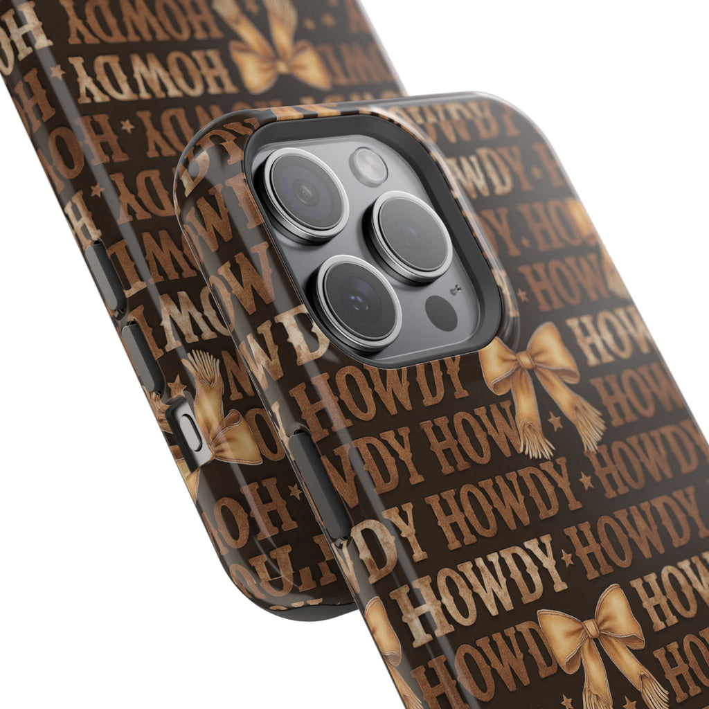 Howdy phone case