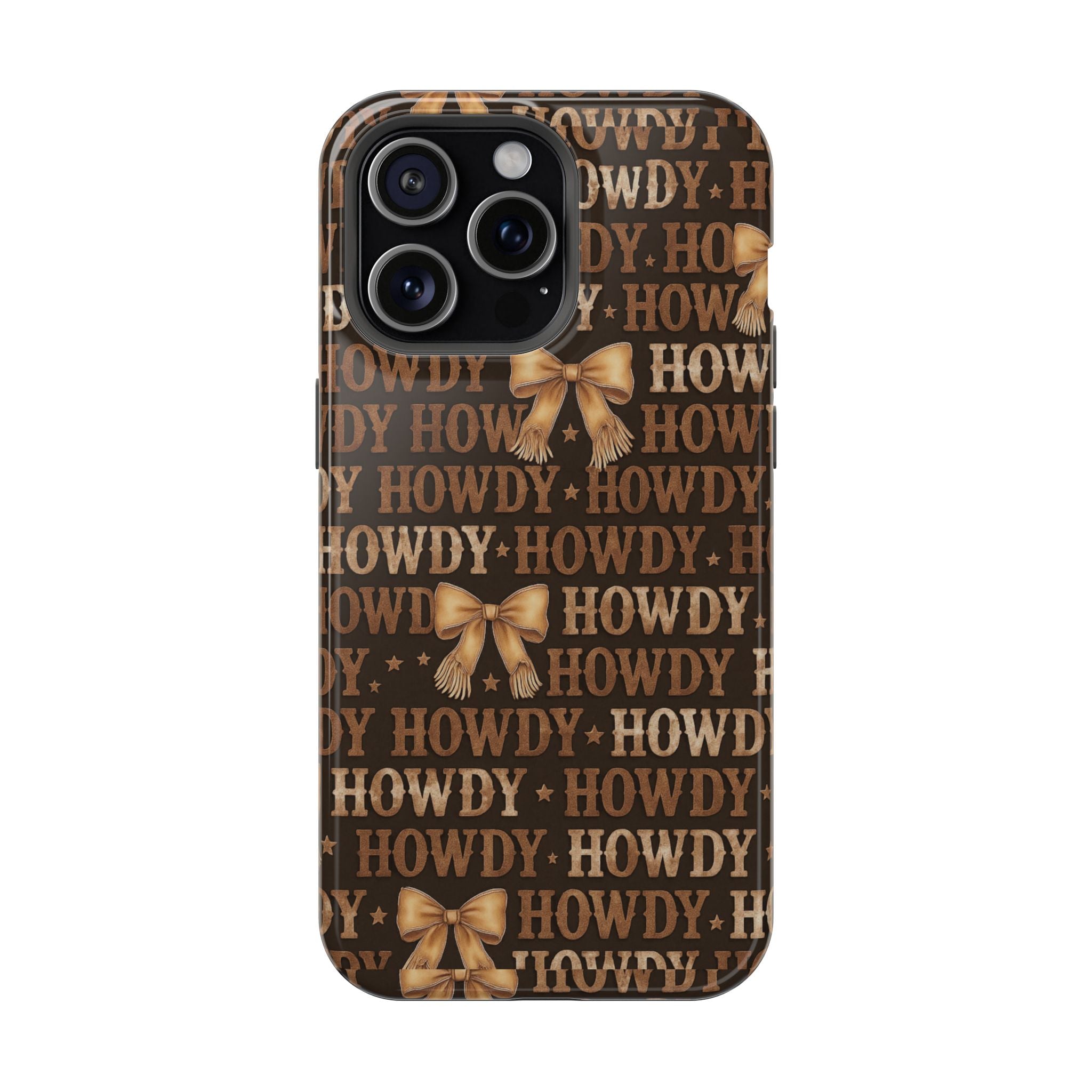 Howdy phone case