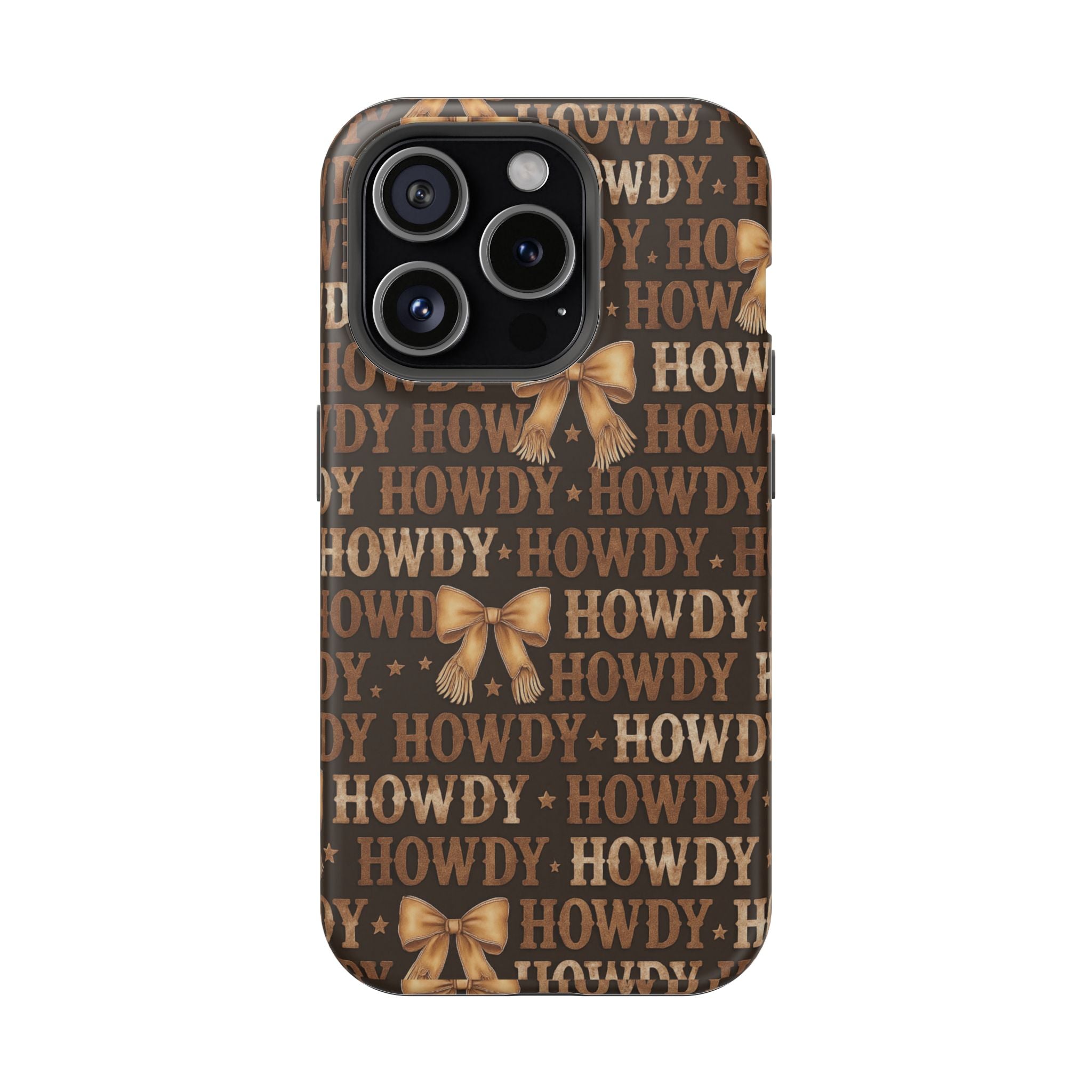 Howdy phone case
