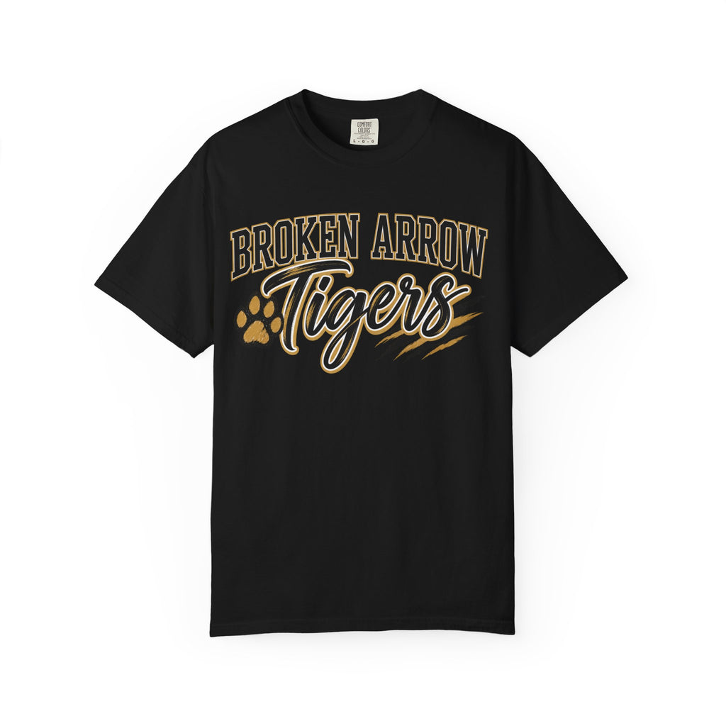 Broken Arrow Tigers T-Shirt — School Spirit Paw Graphic Tee