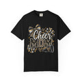 Cheer Mom T-Shirt — Pom-Pom & Megaphone Design for Cheerleading Parents