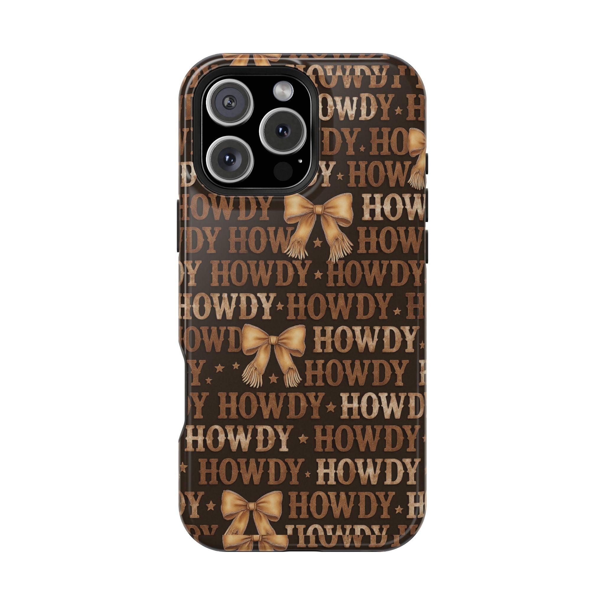 Howdy phone case