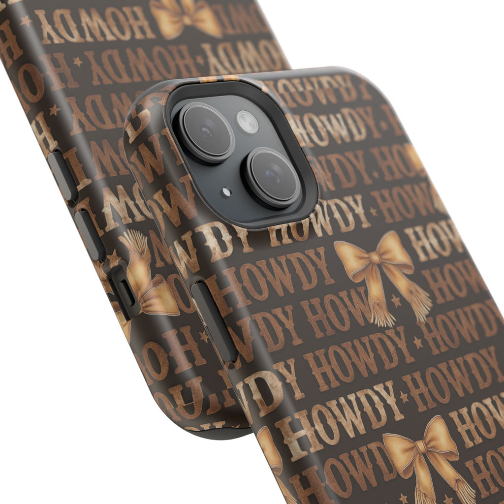 Howdy phone case