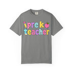 Pre k Teacher T-Shirt — "Big Hearts Shape Little Minds" Colorful School Teacher Tee