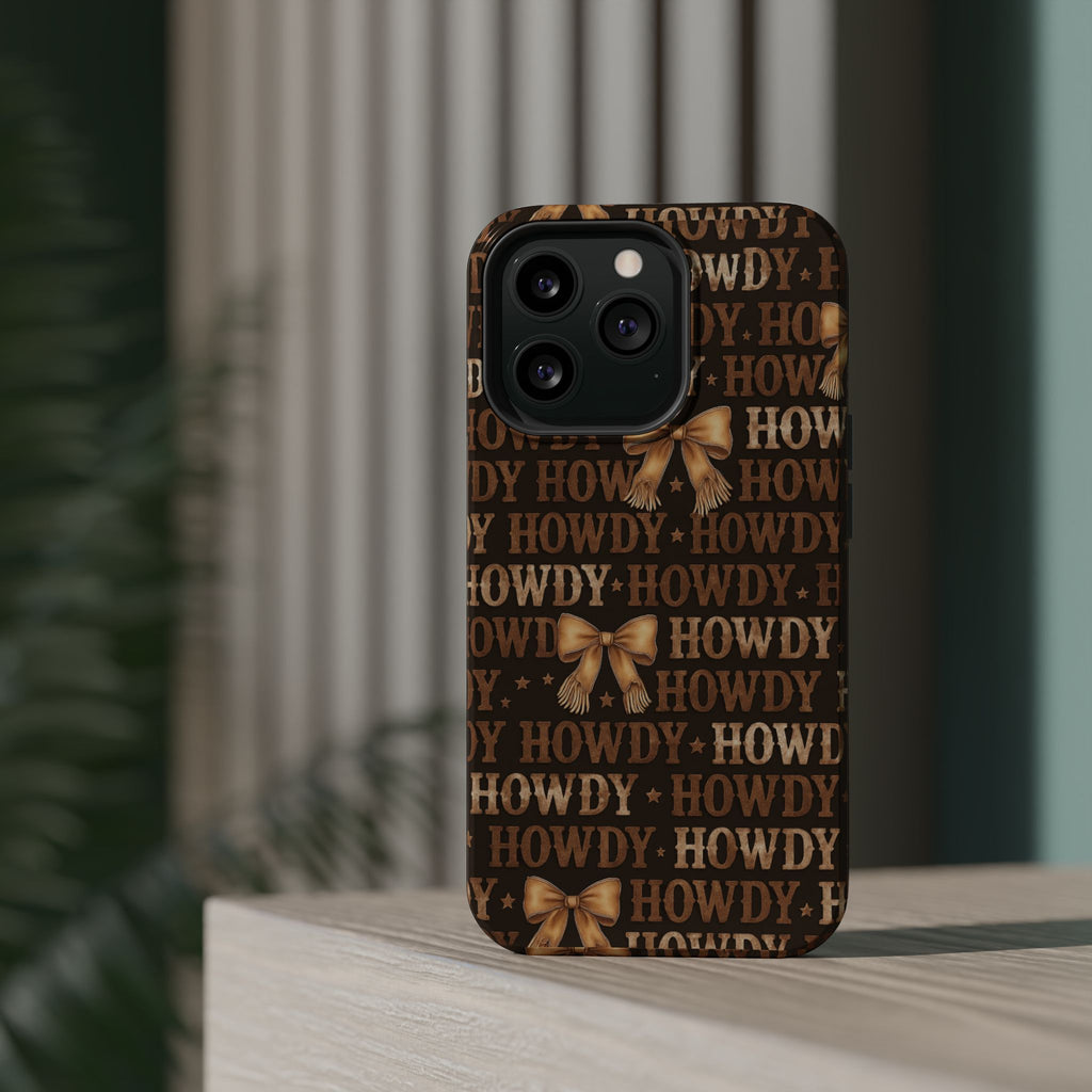 Howdy phone case