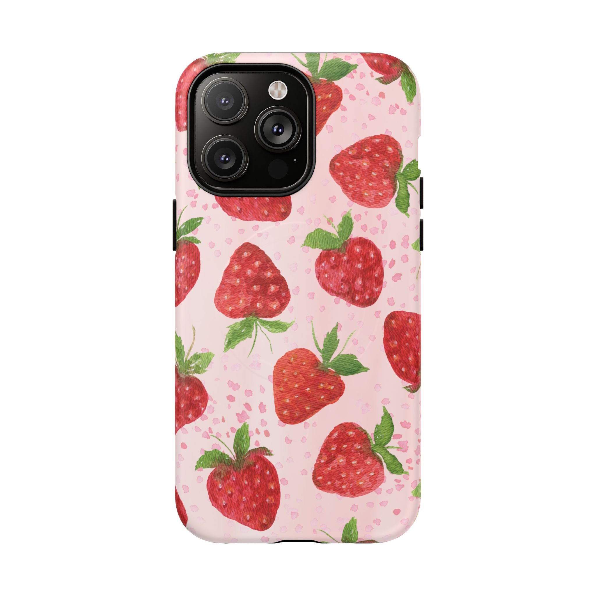 Strawberry Tough Magnetic Phone Cases