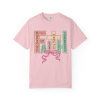 Christian Crosses Scripture Tee — John 3:16, Romans 10:17, Hebrews — Faith Graphic T-Shirt