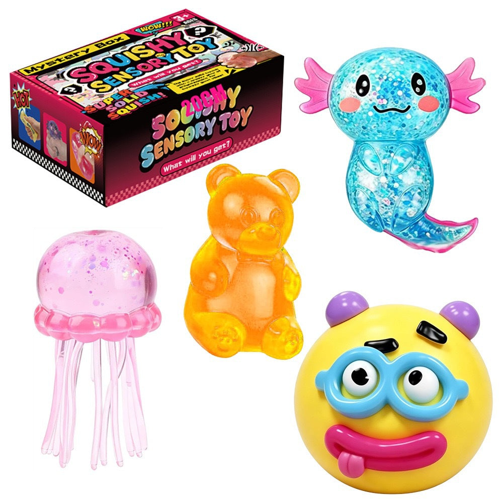 Slow Rebound Squishy Stress Relief Toy Set