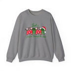 Just a Mama Holiday Crewneck Sweatshirt