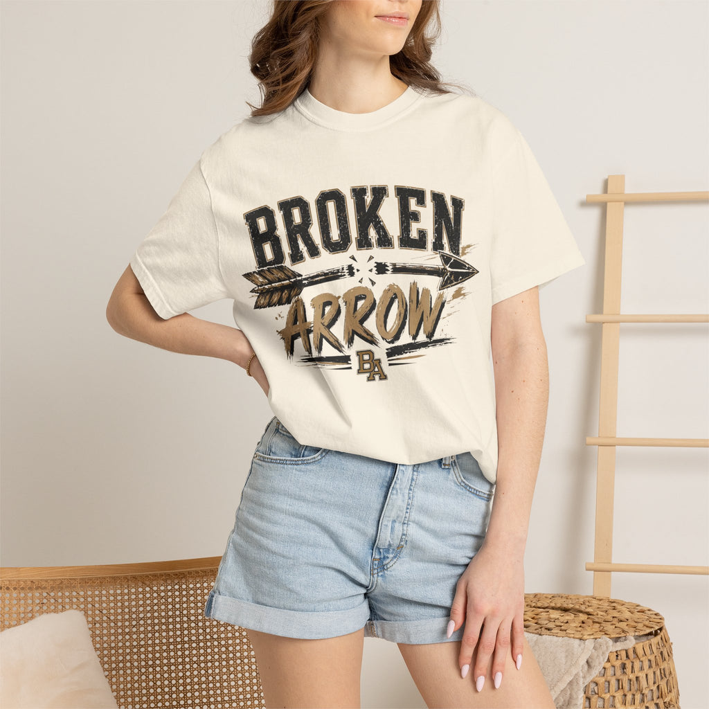 Broken Arrow Graphic T-Shirt — Rustic Arrow Logo Tee
