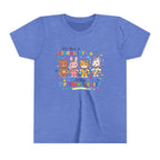 Youth Tee - "It's Not a Disability, It's a Different Ability" Rainbow Animals Autism Awareness Shirt