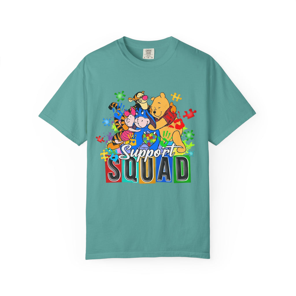 Support Squad T-Shirt — Winnie the Pooh Autism Awareness Tee