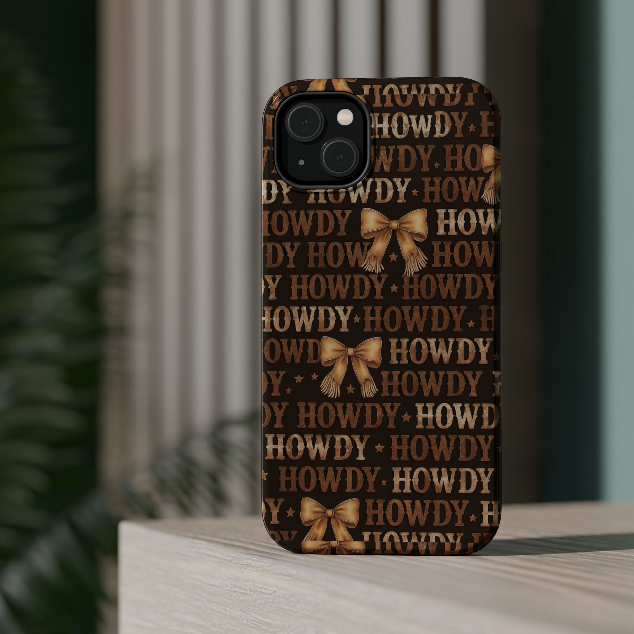Howdy phone case