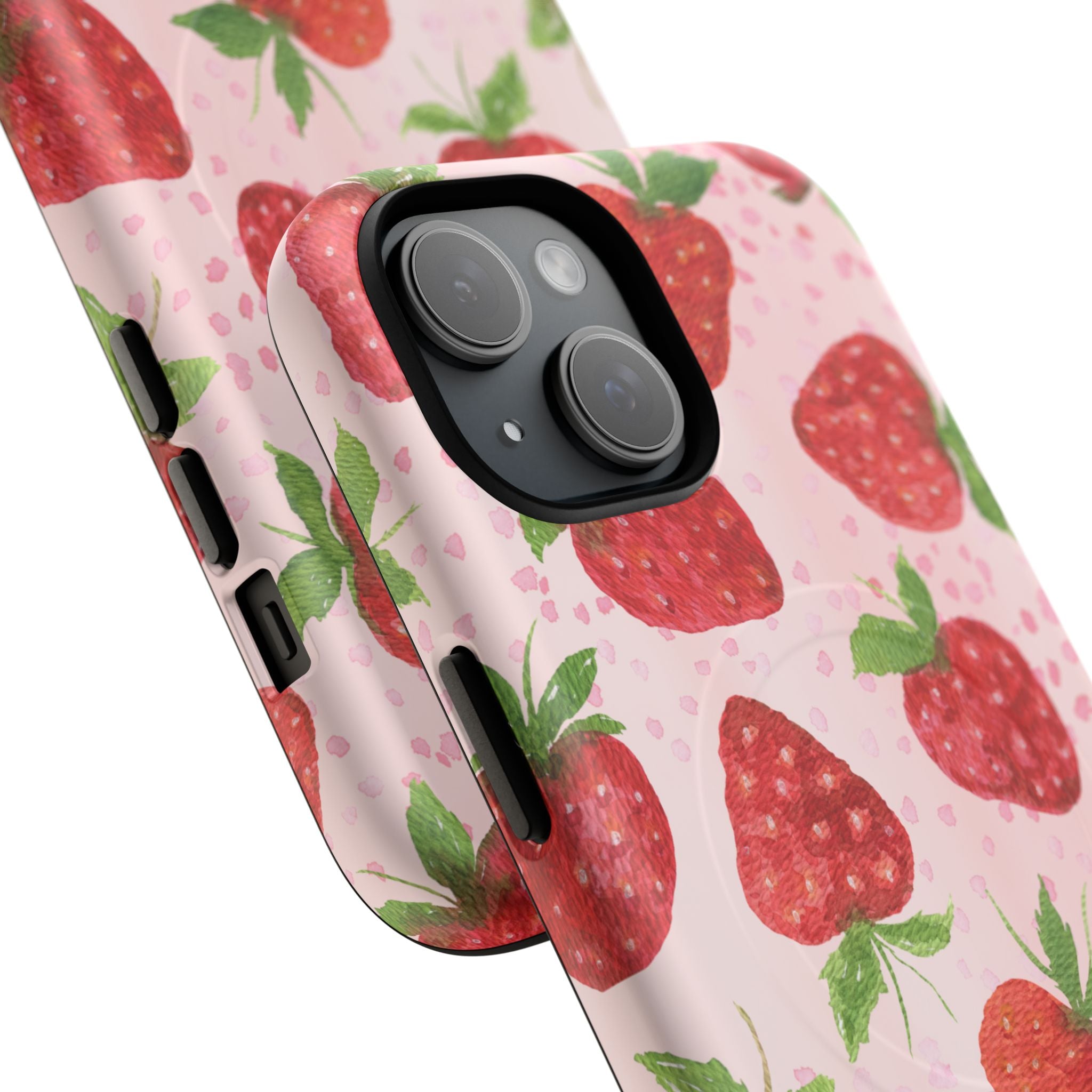 Strawberry Tough Magnetic Phone Cases