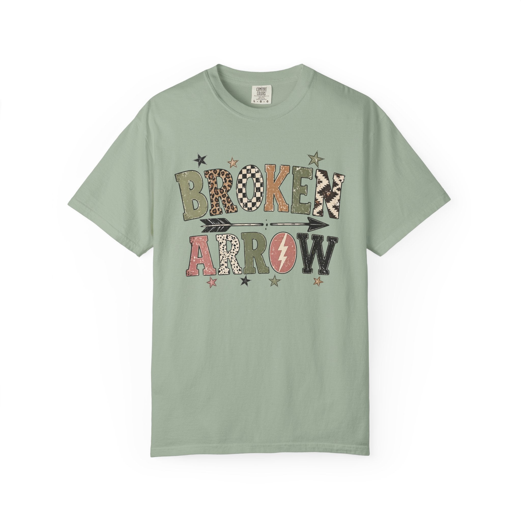 Broken Arrow Graphic T-Shirt — Retro Western Band Tee