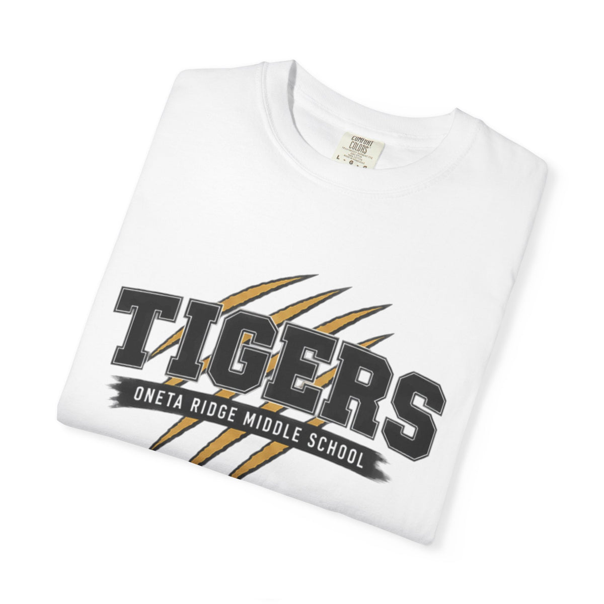 Tigers School T-Shirt — Bonita Ridge Middle School Spirit Tee
