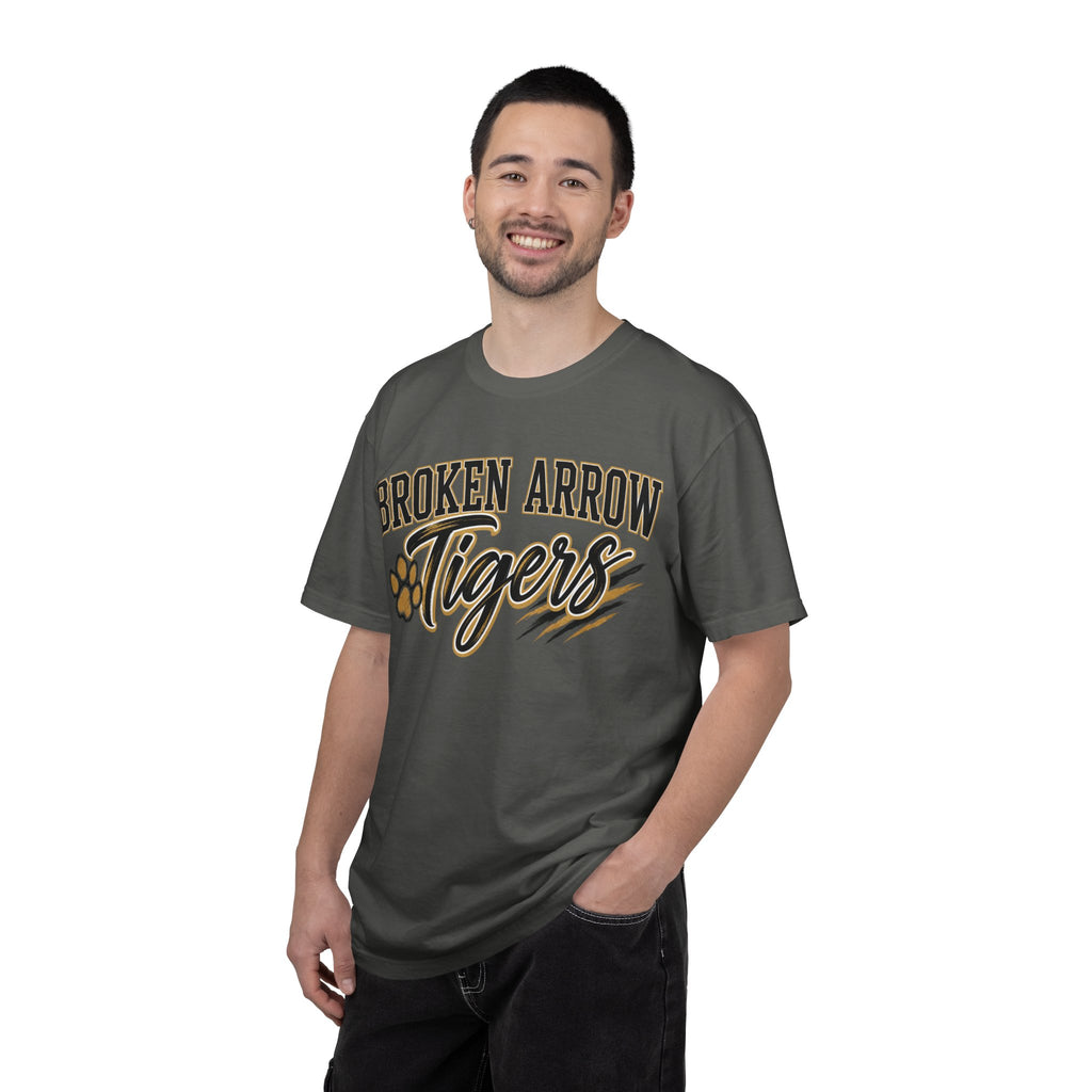 Broken Arrow Tigers T-Shirt — School Spirit Paw Graphic Tee