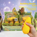 Building Block Squeeze Butter Stick Toy